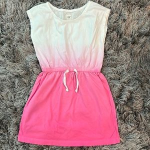 Pink White Gap Dress EUC 6